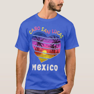 Cabo San Lucas Mexico Beach Surf Herz Girls Famili T-Shirt