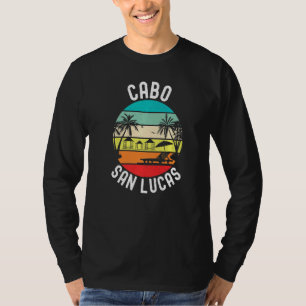 Cabo San Lucas Mexico Retro Mexican Resort Vacatio T-Shirt