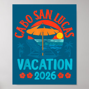 Cabo San Lucas Mexiko 2026 Familienurlaub Strand S Poster