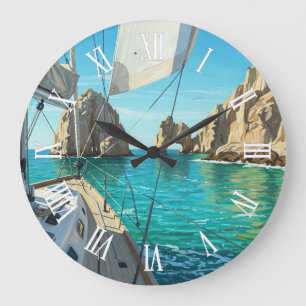 Cabo San Lucas Mexiko El Arco Reise Große Wanduhr