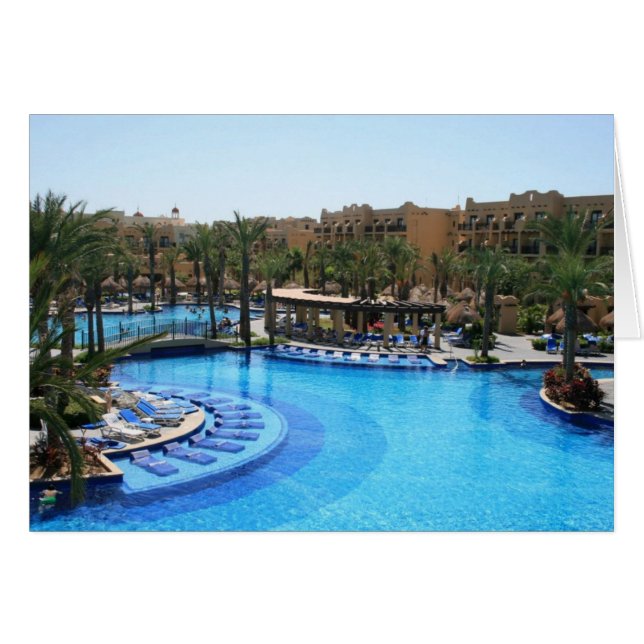 Cabo San Lucas Mexiko Pool-Ansicht (Vorderseite (Horizontal))