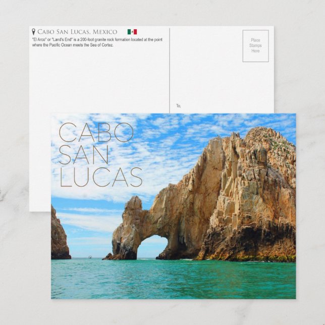 Cabo San Lucas, Mexiko Postcard Postkarte (Vorne/Hinten)