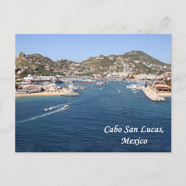 Cabo San Lucas, Mexiko Postkarte (Vorderseite)