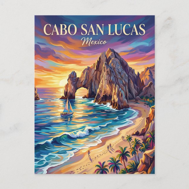 Cabo San Lucas Mexiko Postkarte (Vorderseite)