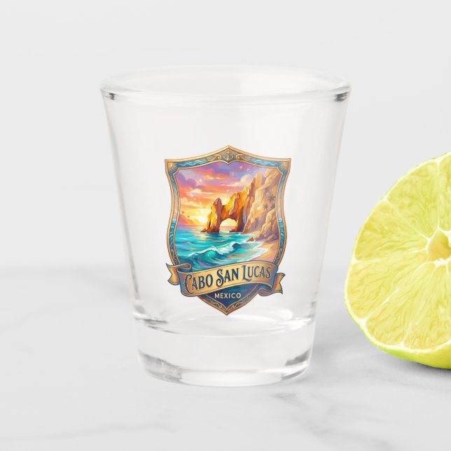 Cabo San Lucas Mexiko Schnapsglas (Vorderseite)