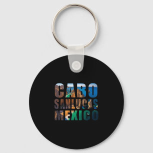 Cabo San Lucas Mexiko Sommer Strand Palme Urlaub Schlüsselanhänger