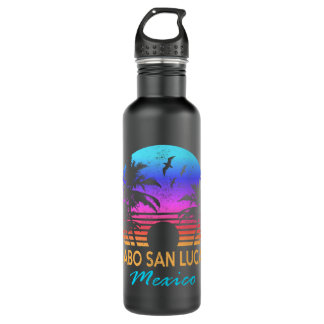 CABO SAN LUCAS MEXIKO Strandurlaub Vintag Edelstahlflasche