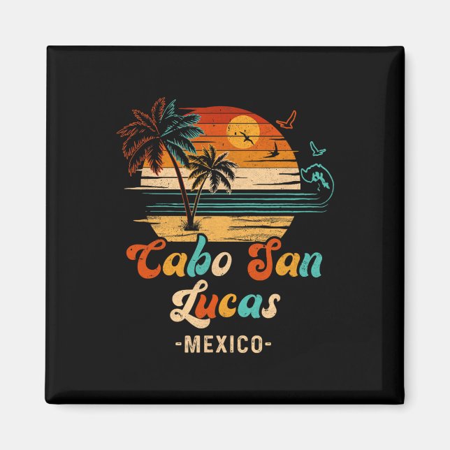 Cabo San Lucas Mexiko Urlaub 2025 Matching Family Magnet (Vorne)