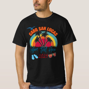 Cabo San Lucas Mexiko Urlaub Personalisierung T-Shirt
