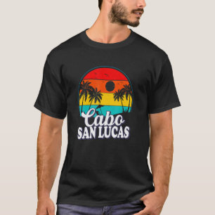 Cabo San Lucas Mexiko Urlaub Retro Beach Souveni T-Shirt