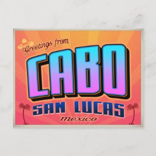 CABO SAN LUCAS POSTKARTE