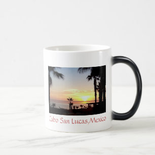 Cabo San Lucas Sonnenuntergang-Tasse Verwandlungstasse