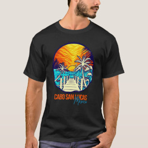 Cabo San Lucas Sunset Matching Vacation Friends Fa T-Shirt