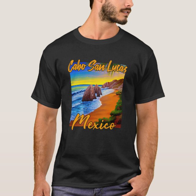 Cabo San Lucas Sunset T-Shirt (Vorderseite)