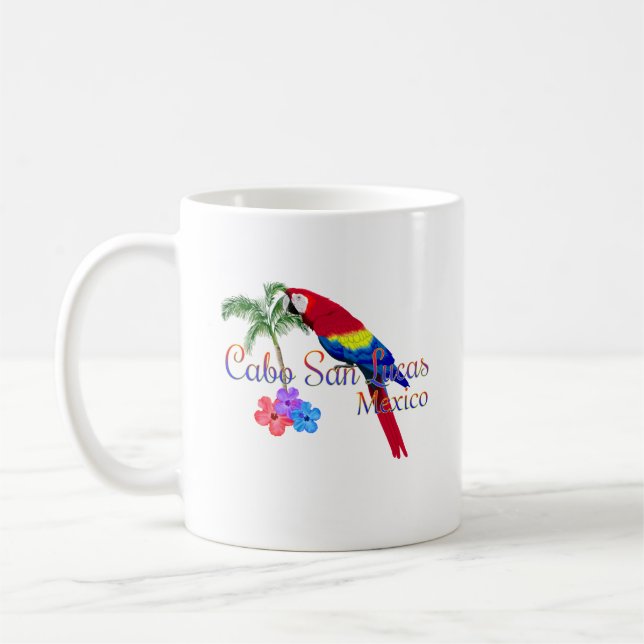 Cabo San Lucas Tropical Beach Kaffeetasse (Links)