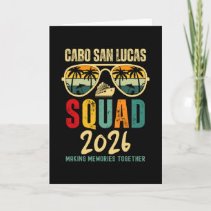 Cabo San Lucas Trupp 2026 Urlaub Freunde Familie  Karte