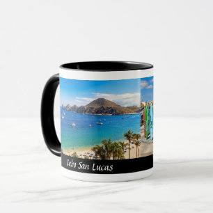 Cabo San Lucas und Land's End - Designer-Kaffee Tasse