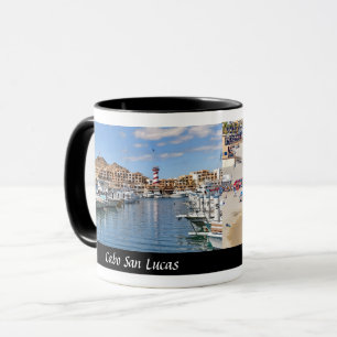 Cabo San Lucas und Medano Beach - Designer-Kaffee Tasse
