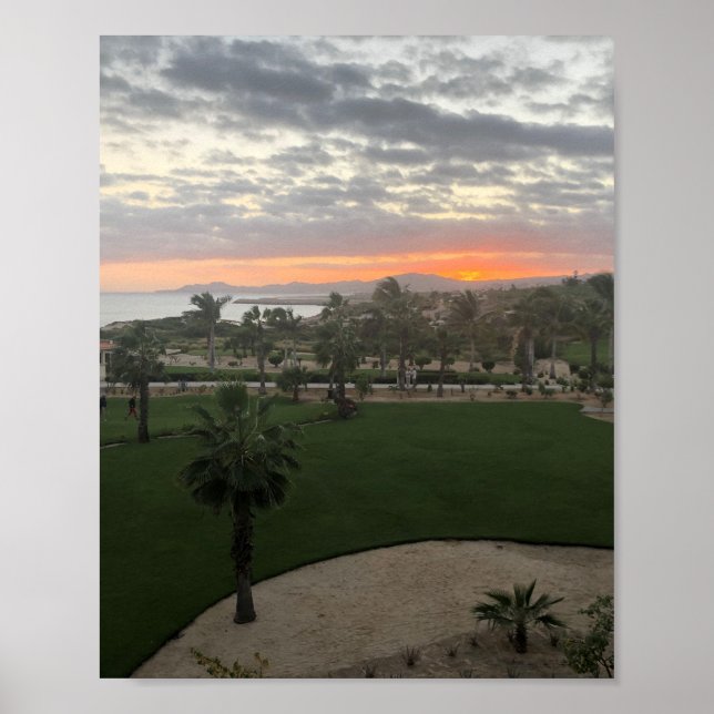 Cabo Sunset Poster (Vorne)