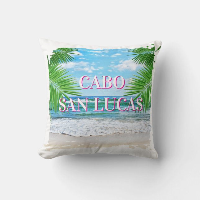 Cabo Throw Pillow Kissen (Vorderseite)