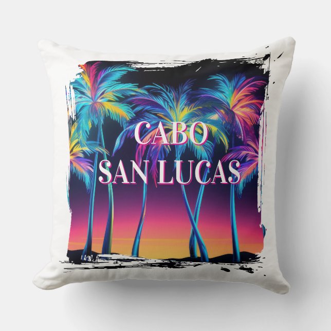 Cabo Throw Pillow Kissen (Vorderseite)