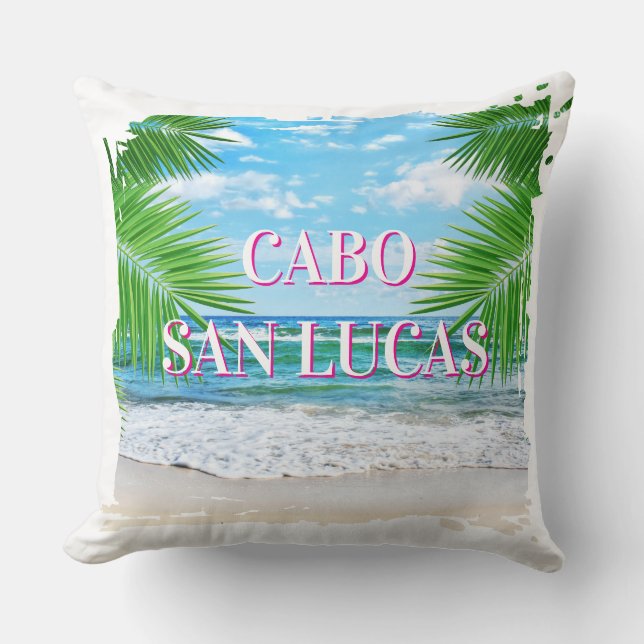 Cabo Throw Pillow Kissen (Vorderseite)