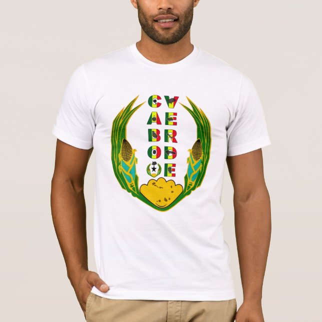 Cabo Verde Emblem T-Shirt (Vorderseite)
