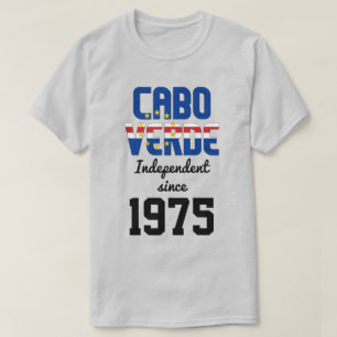 Cabo Verde Flag Independence Celebration T-Shirt