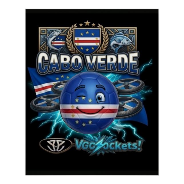 Cabo Verde-GBall01 Poster (Vorderseite)