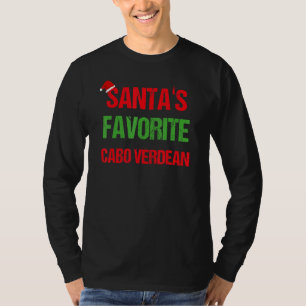 Cabo Verdean Funny Cabo Verde Pajama Weihnachten T-Shirt