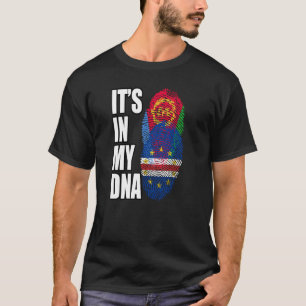 Cabo Verdean und Eritreer - DNA-Flag T-Shirt