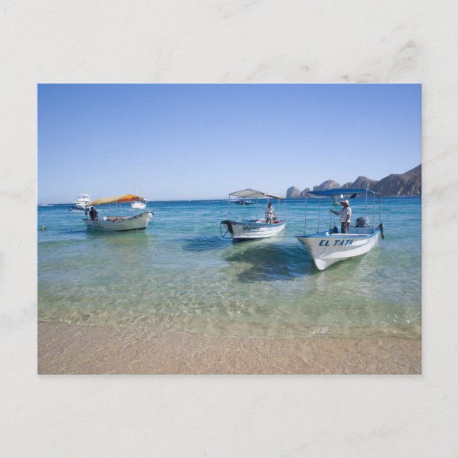 Cabo Water Taxis Postkarte (Vorderseite)