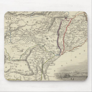 Cabool, Punjab und Belochistan Mousepad