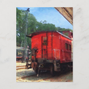 Caboose Postkarte