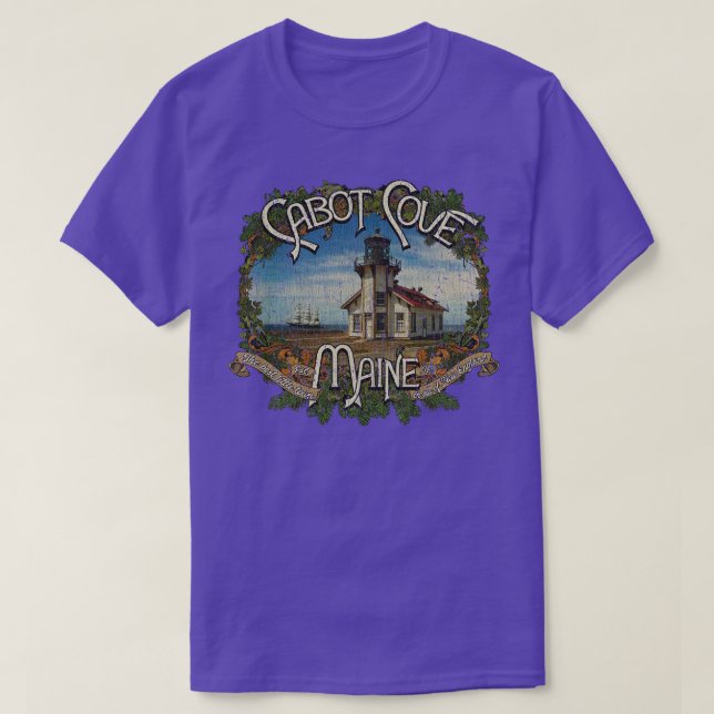 Cabot Cove Maine 1780 TShirt (Design vorne)