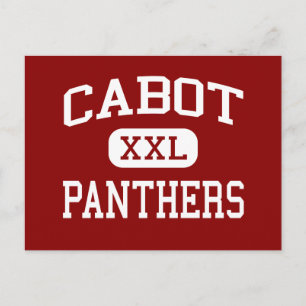 Cabot - Panthers - Hochschule - Cabot Arkansas Postkarte
