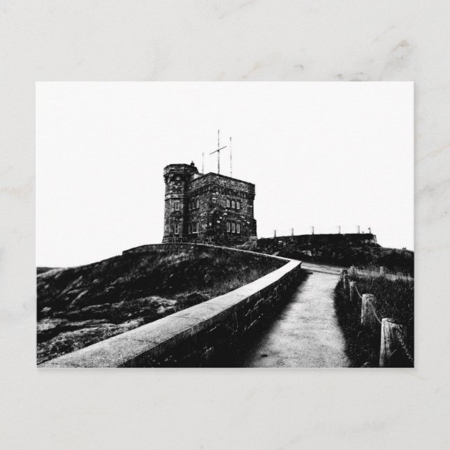 Cabot Tower Postkarte (Vorderseite)