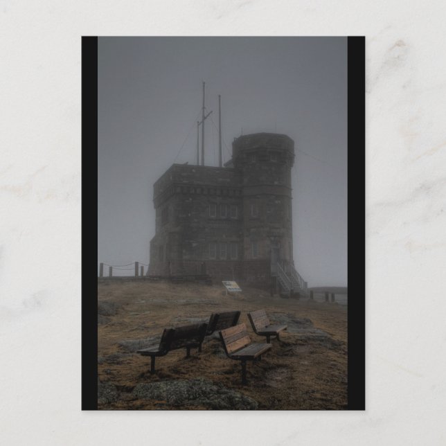 Cabot Tower Postkarte (Vorderseite)