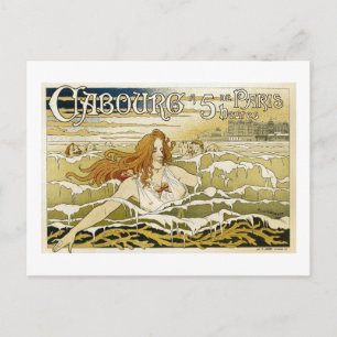 Caboure - Paris - Vintage französische Werbung Postkarte