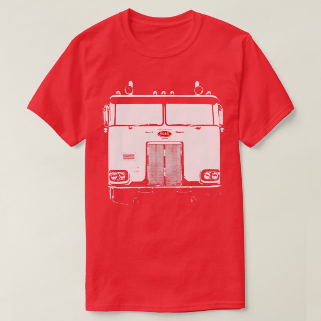 Cabover Klassiker der 80er Jahre, amerikanischer L T-Shirt (Design vorne)