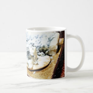 Cabrales Blauschimmelkäse mit Blattumwicklung Tasse