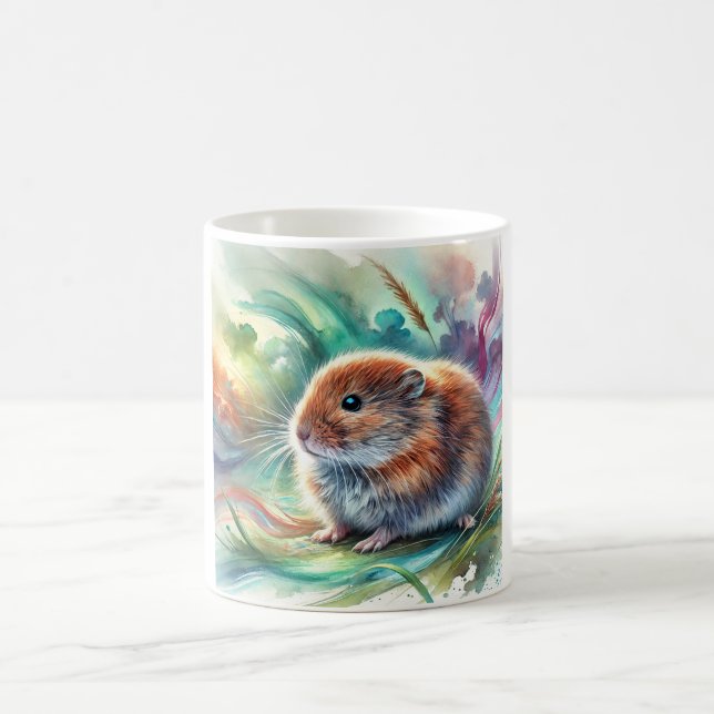 Cabrera vole 081024AREF136 - Watercolor Kaffeetasse (Mittel)