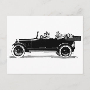 Cabrio Postkarte