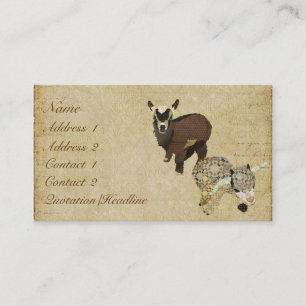 Cabrito Visitenkarten/Etiketten Visitenkarte