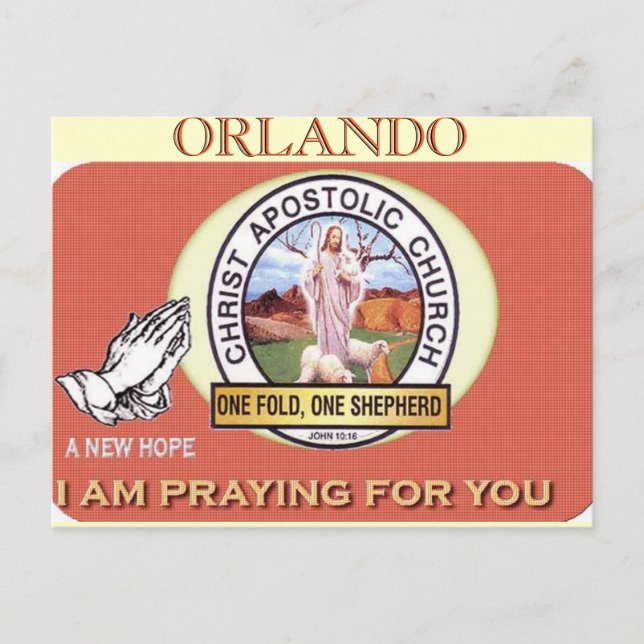 CAC ORLANDO) MOJISOLA GBADAMOSI POSTKARTE (Vorderseite)