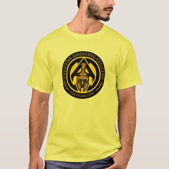 CAC T - Shirt-Sicherheits-Farbe T-Shirt (Vorderseite)