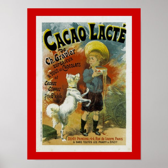 Cacao Lacte Poster (Vorne)