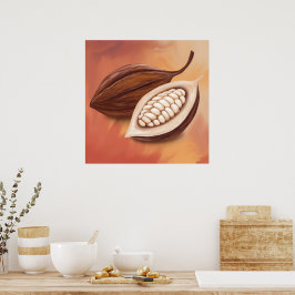 Cacao Pod Poster