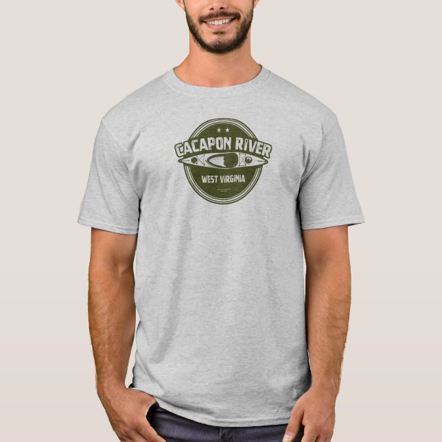 Cacapon River, West Virginia T-Shirt (Vorderseite)