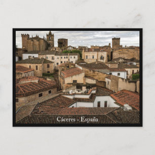 Caceres, schöne spanische Postkarte